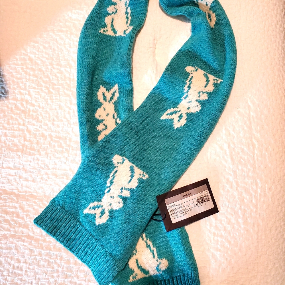 PRADA Vintage Shetland Scarf